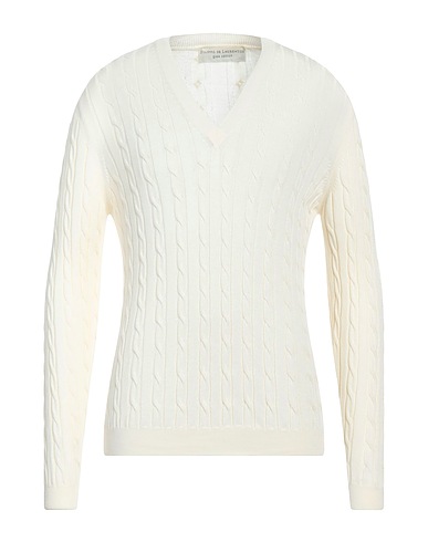 FILIPPO DE LAURENTIIS Jumper Ivory 100% Cotton
