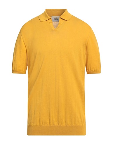 ALPHA STUDIO Pullover Moutarde 100% Coton