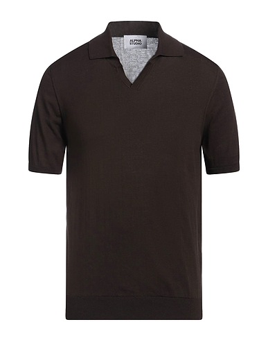 ALPHA STUDIO Pullover TESTA DI MORO 100% Coton