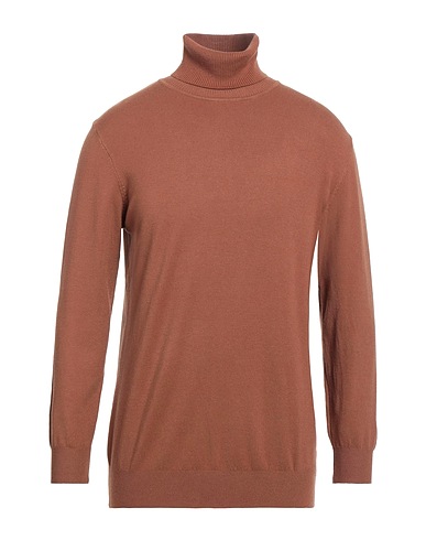 FILIPPO DE LAURENTIIS Polo neck 52% Rayon, 35% Modal, 8% Elastane, 5% Cotton