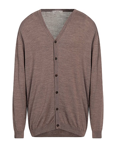 ENTRE AMIS Cardigan Light brown 60% Wool, 30% Polyamide, 10% Viscose