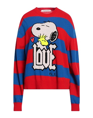 PHILOSOPHY di LORENZO SERAFINI Sweater X PEANUTS Red 70% Virgin Wool, 30% Cashmere