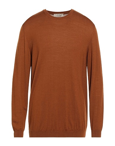 ENTRE AMIS Pullover Marrone 60% Lana, 30% Poliammide, 10% Viscosa