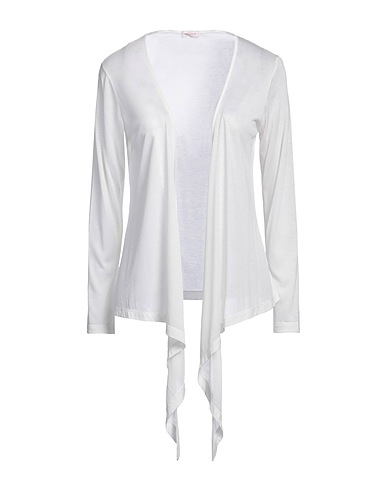 ROSSOPURO Shrug Ivory 90% Modacrylic, 10% Cashmere