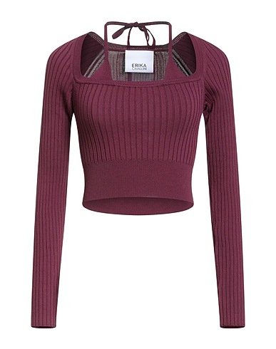 ERIKA CAVALLINI Jersey Burdeos 65% Viscosa, 35% Poliamida