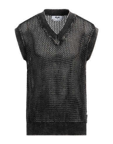 MSGM Pullover NERO 100% Baumwolle