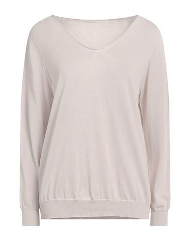 FABIANA FILIPPI Jumper Light grey 100% Cotton, Viscose, Polyester