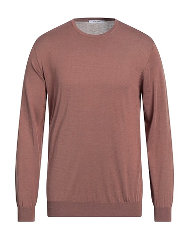 KANGRA Pullover Marrone 60% Seta, 40% Cotone