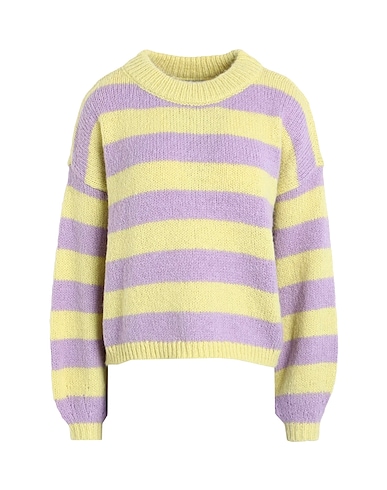 ONLY Pullover Malve 57% Recyceltes Polyester, 43% Polyester