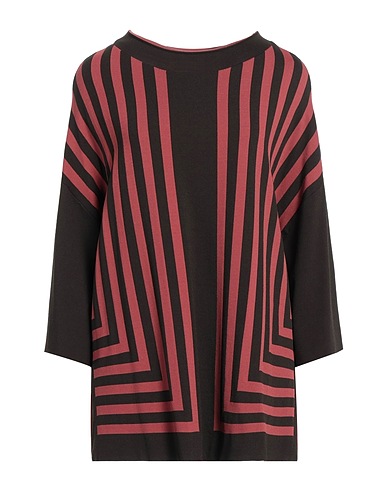 LIVIANA CONTI Jumper Dark brown 65% Viscose, 35% Polyamide