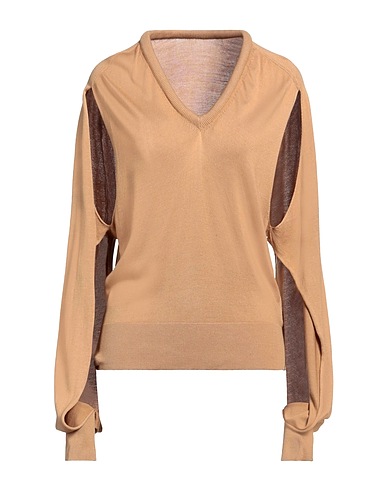 RAMAEL Sweater Camel 100% Silk