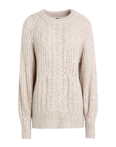 ONLY Sweater Cream 57% Acrylic, 20% Polyester, 15% Nylon, 8% Wool