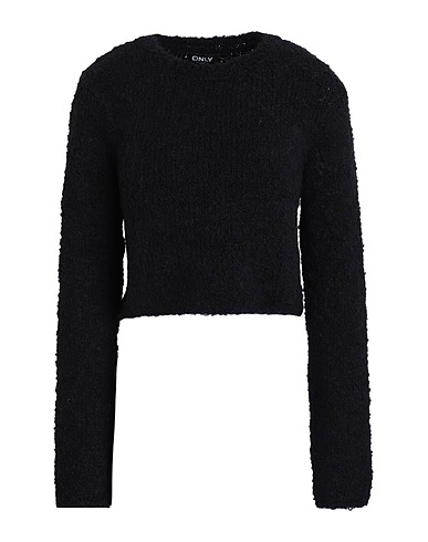 ONLY Pullover Nero 54% Acrilico, 31% Poliestere, 15% Poliammide