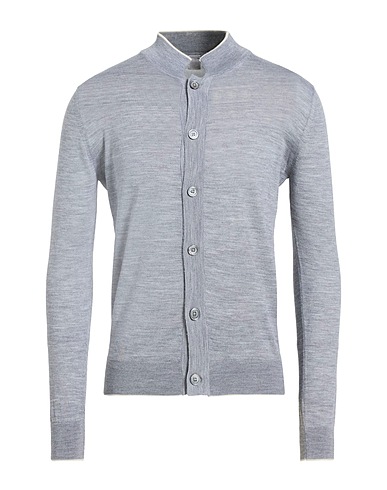 ELEVENTY Cardigan PLATINUM Grigio 70% Lana, 30% Seta
