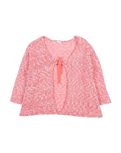 LALALÙ Strickjacke Koralle 50% Recycelte Baumwolle, 50% Polyester