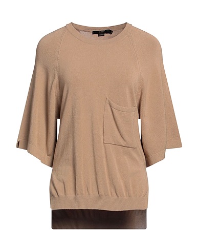 SEVENTY VENEZIA Pullover Sand 89% Viskose, 8% Polyamid, 3% Elastan