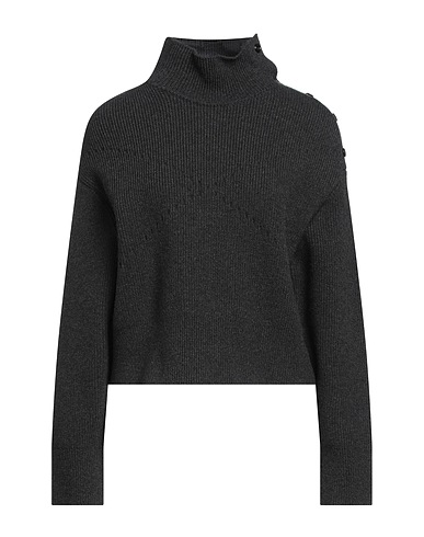 BOTTEGA VENETA カシミヤニット チャコール カシミヤ 89% / ナイロン 10% / ポリウレタン 1%