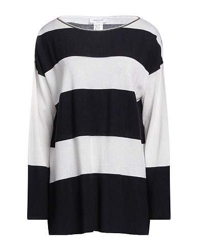 FABIANA FILIPPI Pullover Nachtblau 53% Schurwolle, 47% Baumwolle
