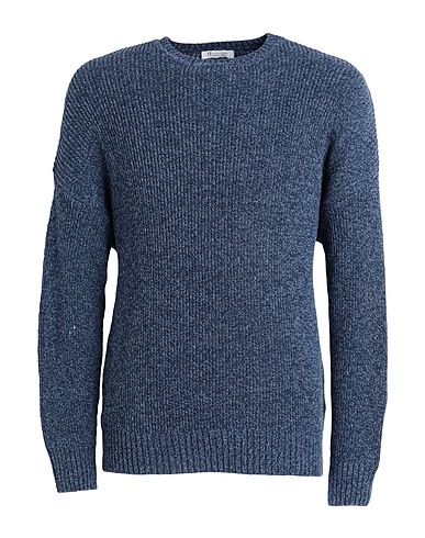 RIFÒ Jersey COSIMO Azul francés 75% Algodón reciclado, 20% Algodón, 5% Otras Fibras