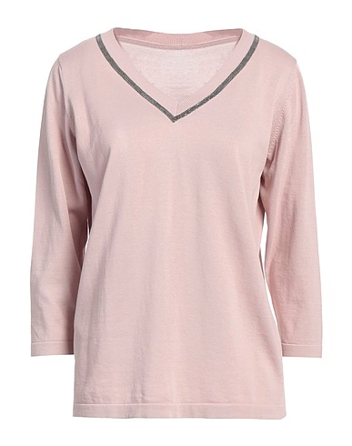 FABIANA FILIPPI Jumper Blush 100% Cotton, Ecobrass