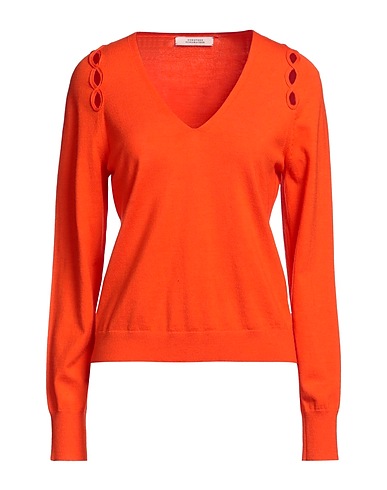 DOROTHEE SCHUMACHER Sweater Orange 56% Wool, 22% Polyamide, 18% Silk, 4% Elastane