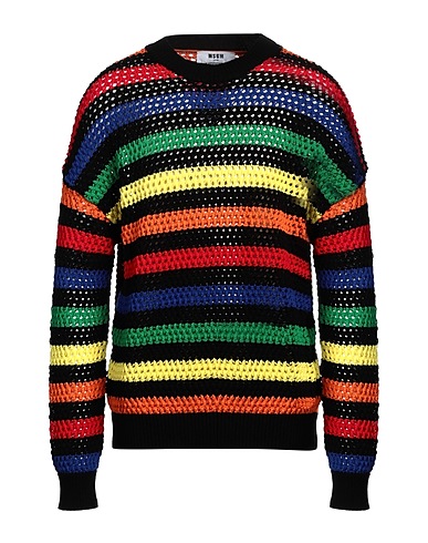 MSGM Jumper Black 100% Cotton