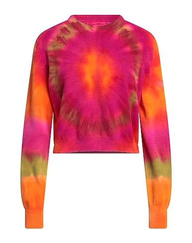 THE ELDER STATESMAN Jumper Fuchsia 70% Merino Wool, 30% Cashmere