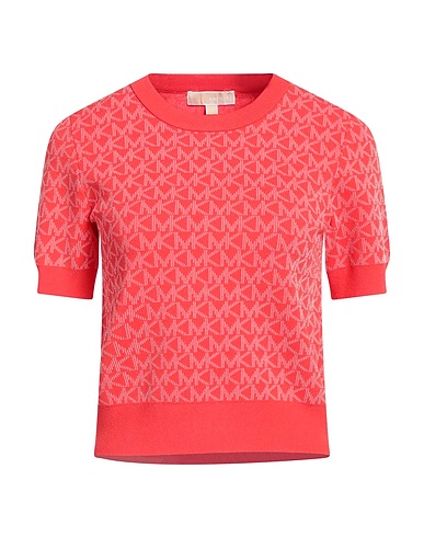 MICHAEL MICHAEL KORS Jumper Coral 62% Recycled viscose, 21% Polyamide, 14% Polyester, 3% Elastane