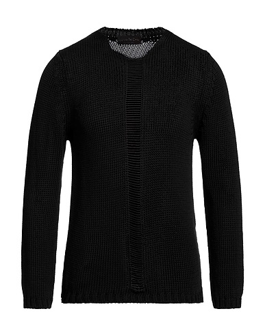 FABRIZIO DEL CARLO Jumper Black 100% Cotton