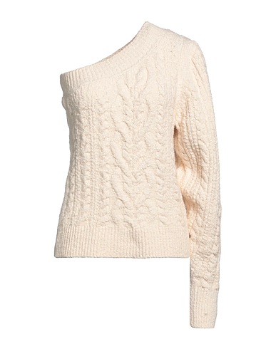 ISABEL MARANT Sweater Ivory 71% Cotton, 27% Polyamide, 2% Elastane