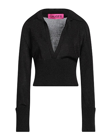 GAUGE81 Sweater Black 70% Mako Cotton, 30% Metallic fiber