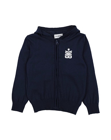 BIKKEMBERGS Cardigan Blu navy 100% Cotone