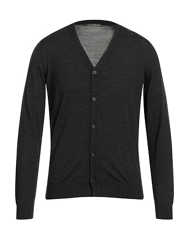 RAF MOORE Cardigan Charcoal 100% Wool