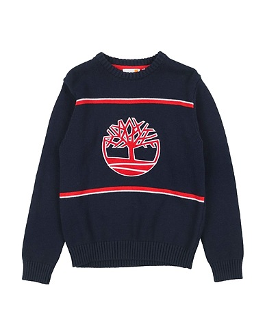 TIMBERLAND Sweater Midnight blue 85% Cotton, 15% Wool