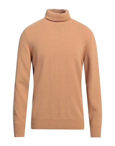 BROOKSFIELD Turtleneck Camel 90% Wool, 10% Cashmere
