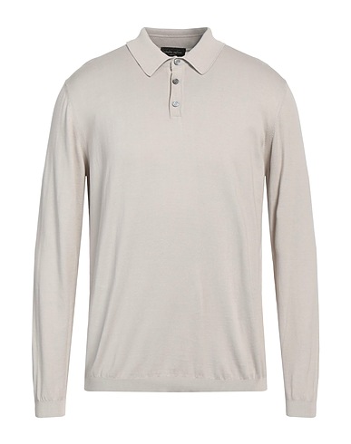 ROBERTO COLLINA Jumper Light grey 100% Cotton