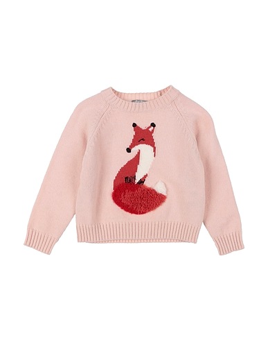 IL GUFO Pullover Cipria 100% Lana Vergine