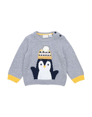 CHICCO Pullover Grigio 90% Cotone, 10% Lana