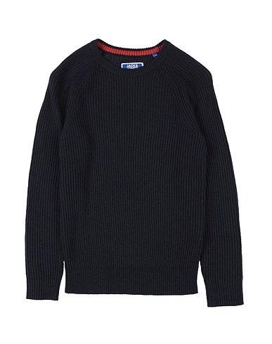JACK & JONES Pullover Blu notte 58% Acrilico, 42% Cotone