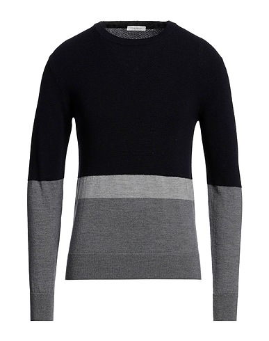 PAOLO PECORA Sweater Midnight blue 100% Virgin Wool
