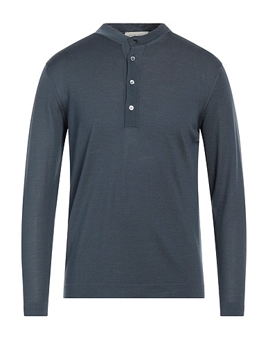 FILIPPO DE LAURENTIIS Πουλόβερ Γκρι Γραφίτη 100% Μαλλί ποιότητας Super 120