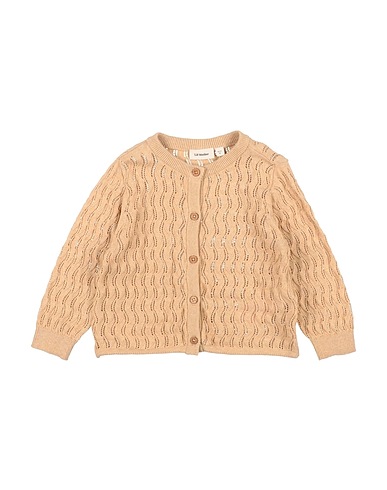 LIL' ATELIER Cardigan Sabbia 95% Cotone, 5% Lana