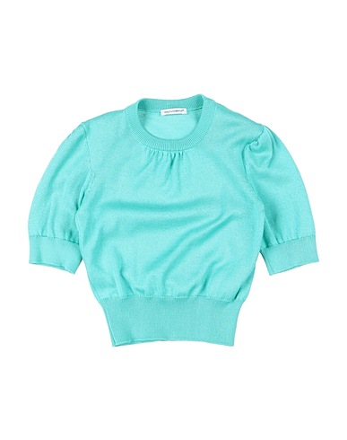 DOLCE&GABBANA Jumper Turquoise 100% Cotton
