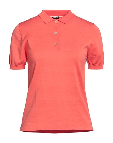 ASPESI Pullover Salmone 85% Cotone, 10% Seta, 5% Lino