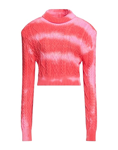 ELEONORA GOTTARDI Turtleneck Fuchsia 100% Cotton