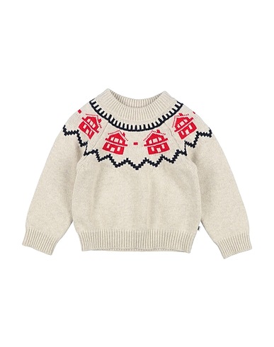 PETIT BATEAU Jumper Beige 55% Wool, 25% Polyamide, 20% Cotton