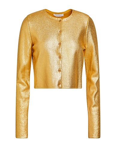 GABRIELA HEARST Cardigan Gold Merino Wool