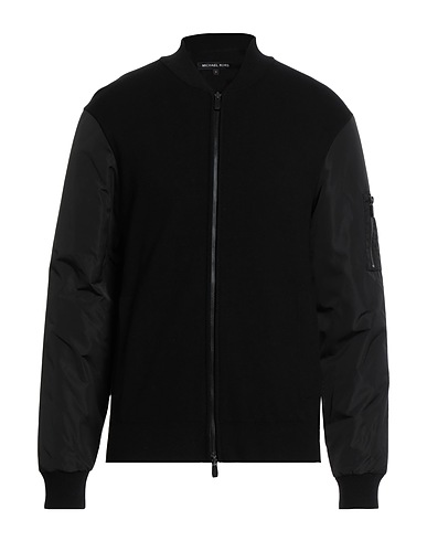 MICHAEL KORS MENS カーディガン ブラック レーヨン 62% / ポリエステル 38%