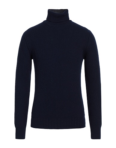 YOON Polo neck Midnight blue 70% Wool, 25% Polyamide, 5% Other Fibres