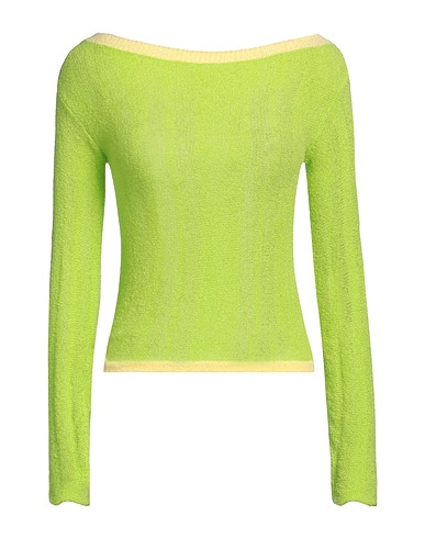 SEMICOUTURE Jumper Lime green 72% Modal, 28% Polyamide